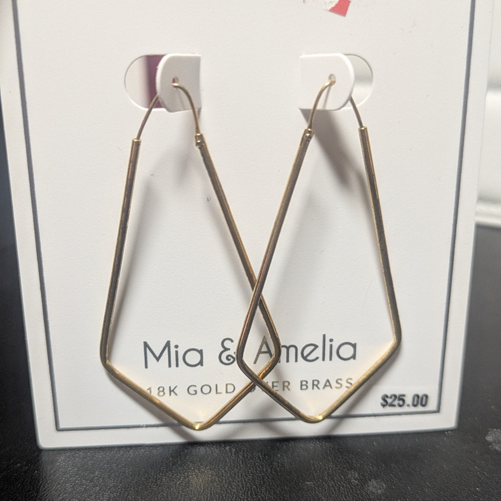 Gold Geometric Earrings